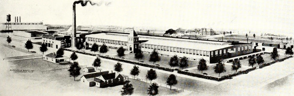 An illustration from Southern textile bulletin, 1911, leaf 66