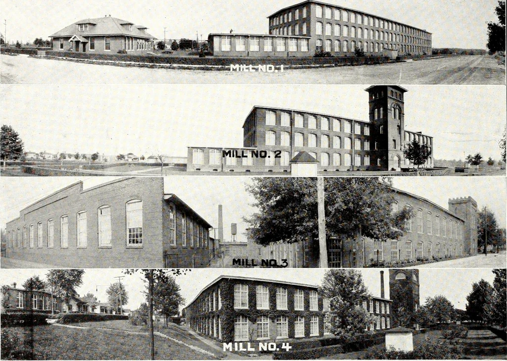 An illustration from Southern textile bulletin, 1911, leaf 95