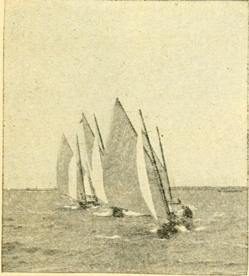 An illustration from Southward in Roamer; being a description of the inside route from New York to Florida, 1907, leaf 108