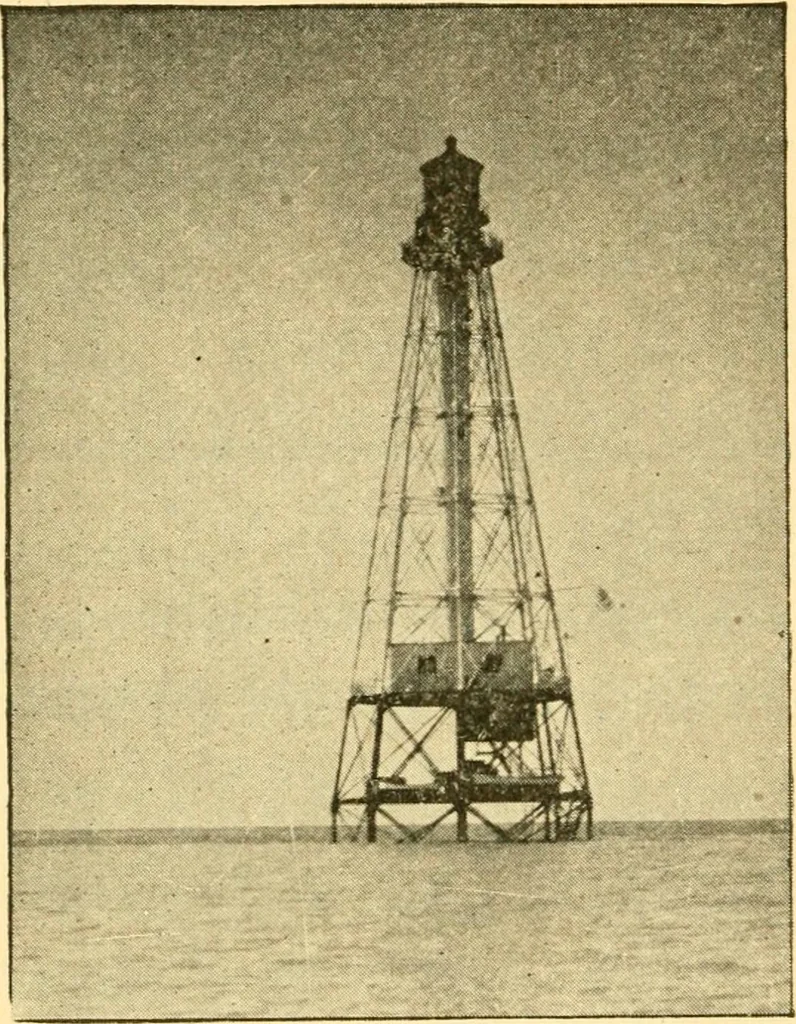An illustration from Southward in Roamer; being a description of the inside route from New York to Florida, 1907, leaf 109