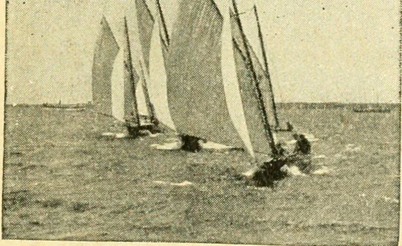 An illustration from Southward in Roamer; being a description of the inside route from New York to Florida, 1907, leaf 108