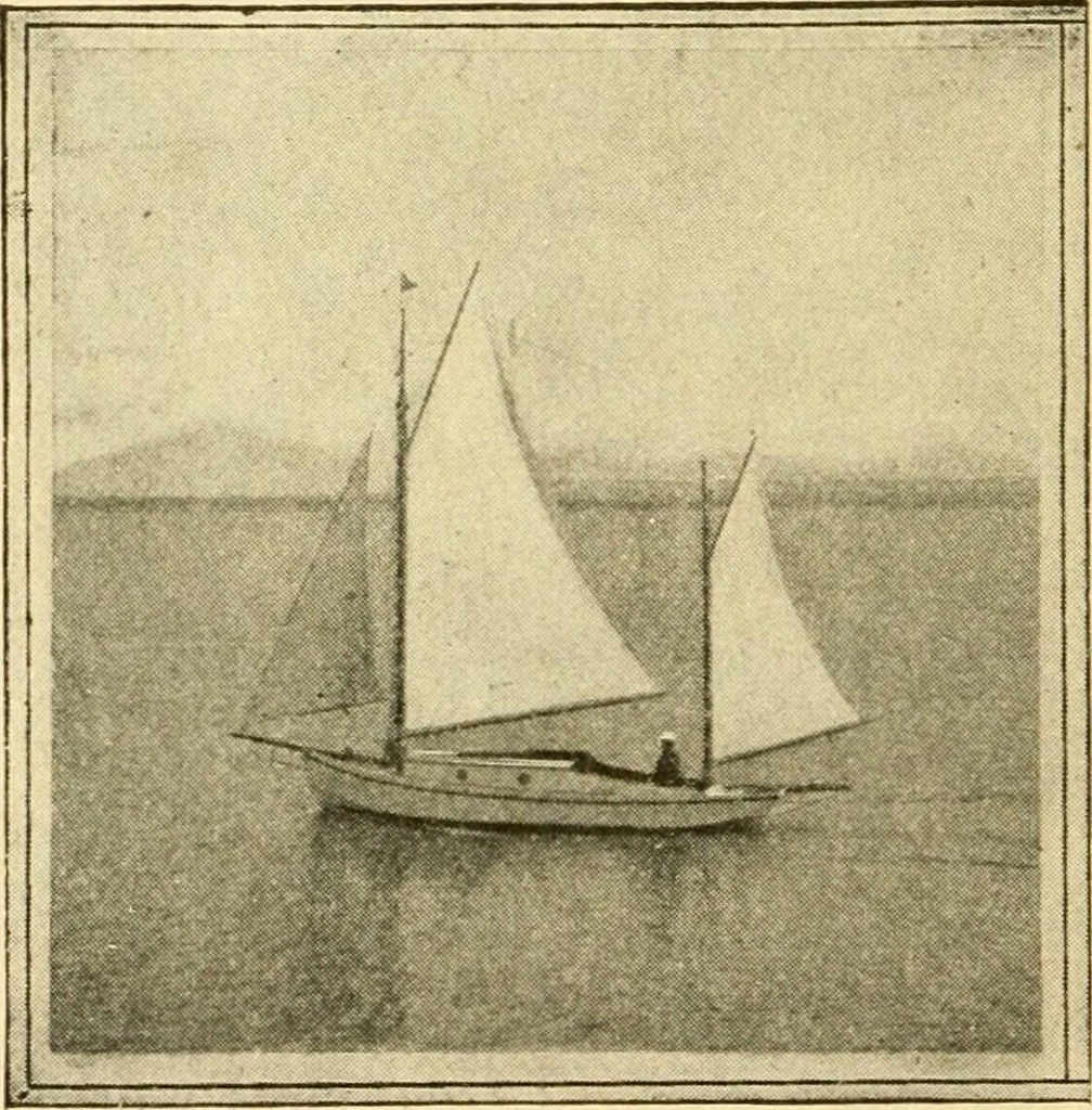 An illustration from Southward in Roamer; being a description of the inside route from New York to Florida, 1907, leaf 121