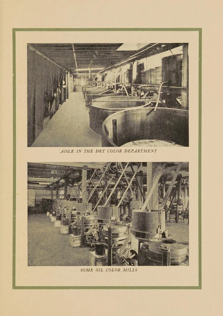 An illustration from Souvenir of the opening of the Administration Building : observations of our factory manager, Mr. Gordon Montagu, 1906, leaf 29