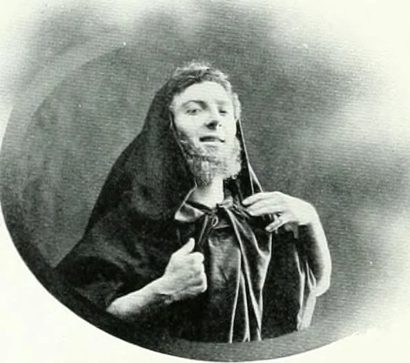An illustration from Souvenir of the Oxford historical pageant : in aid of the Radcliffe Infirmary, Oxford Eye Hospital, etc., commemoration, 1907, June 27th 28th, 29th, and July 1st, 2d and 3d, 1907, leaf 23