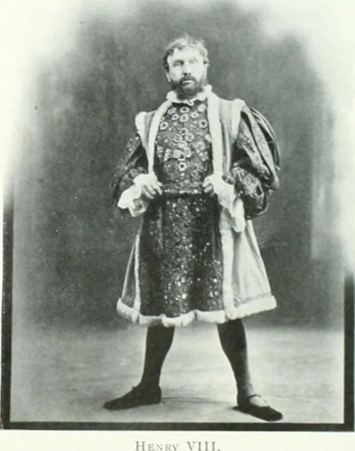 An illustration from Souvenir of the Oxford historical pageant : in aid of the Radcliffe Infirmary, Oxford Eye Hospital, etc., commemoration, 1907, June 27th 28th, 29th, and July 1st, 2d and 3d, 1907, leaf 24
