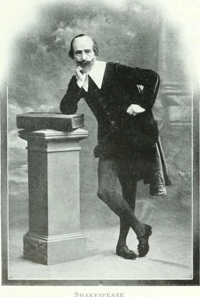 An illustration from Souvenir of the Oxford historical pageant : in aid of the Radcliffe Infirmary, Oxford Eye Hospital, etc., commemoration, 1907, June 27th 28th, 29th, and July 1st, 2d and 3d, 1907, leaf 27