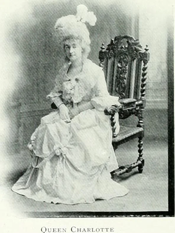 An illustration from Souvenir of the Oxford historical pageant : in aid of the Radcliffe Infirmary, Oxford Eye Hospital, etc., commemoration, 1907, June 27th 28th, 29th, and July 1st, 2d and 3d, 1907, leaf 29