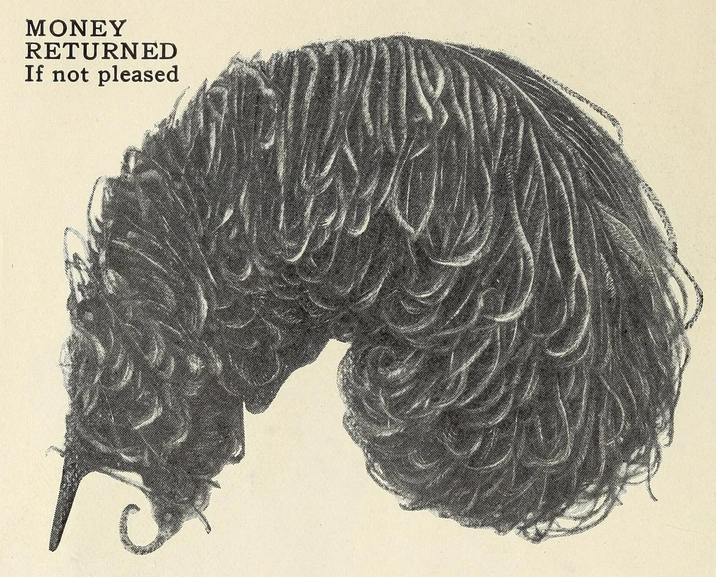 An illustration from Souvenir catalogue and feather price list : season 1910-1911, 1910, leaf 18