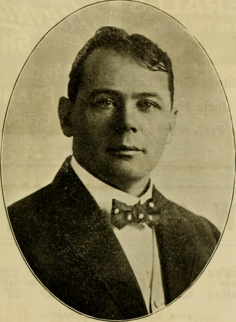 An illustration from Souvenir pictorial history of Local Union no. 104, San Francisco, California, affiliated with Amalgamated Sheet Metal Workers' International Alliance and American Federation of Labor, in honor and commemoration of its twenty-five years of growth and progress, 1910, leaf 10