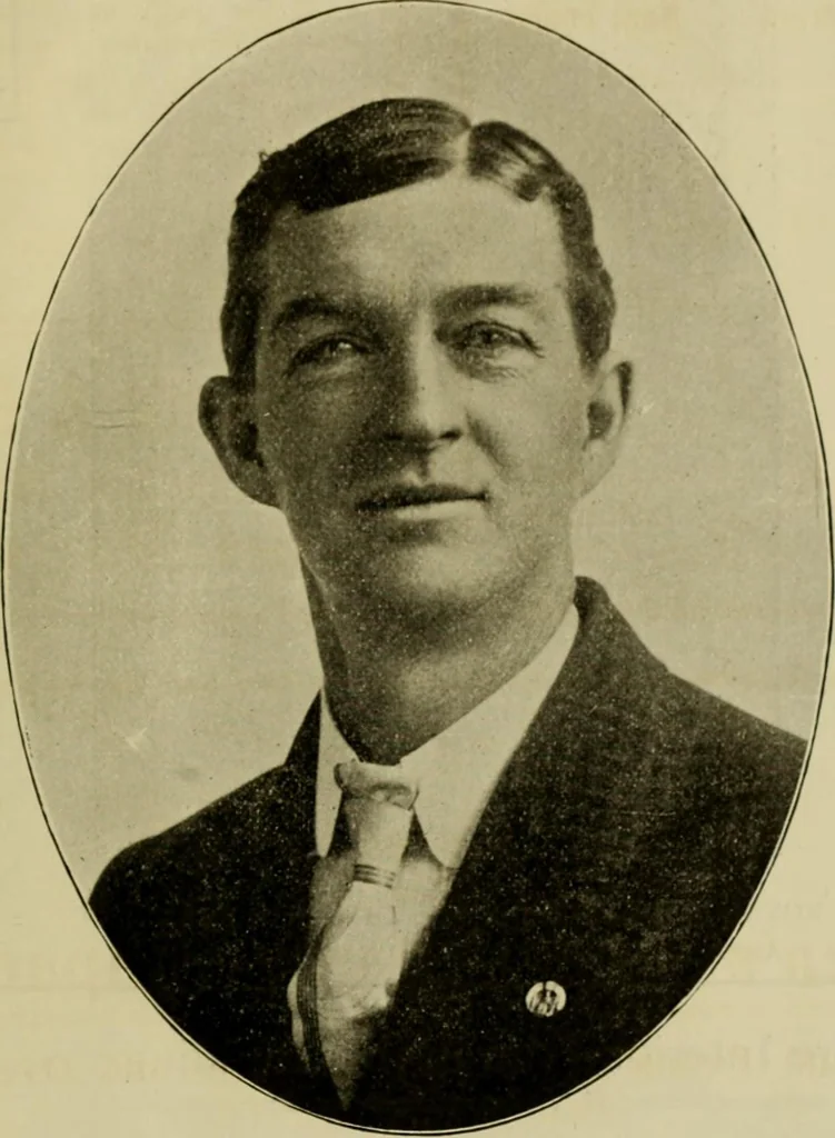An illustration from Souvenir pictorial history of Local Union no. 104, San Francisco, California, affiliated with Amalgamated Sheet Metal Workers' International Alliance and American Federation of Labor, in honor and commemoration of its twenty-five years of growth and progress, 1910, leaf 22