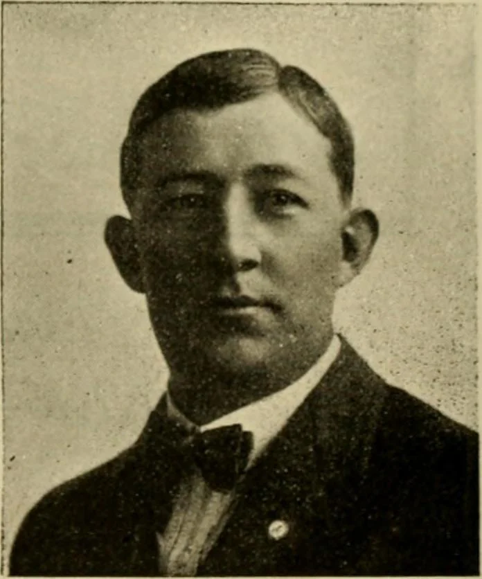 An illustration from Souvenir pictorial history of Local Union no. 104, San Francisco, California, affiliated with Amalgamated Sheet Metal Workers' International Alliance and American Federation of Labor, in honor and commemoration of its twenty-five years of growth and progress, 1910, leaf 56