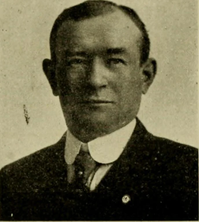 An illustration from Souvenir pictorial history of Local Union no. 104, San Francisco, California, affiliated with Amalgamated Sheet Metal Workers' International Alliance and American Federation of Labor, in honor and commemoration of its twenty-five years of growth and progress, 1910, leaf 70