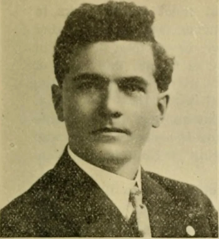 An illustration from Souvenir pictorial history of Local Union no. 104, San Francisco, California, affiliated with Amalgamated Sheet Metal Workers' International Alliance and American Federation of Labor, in honor and commemoration of its twenty-five years of growth and progress, 1910, leaf 76