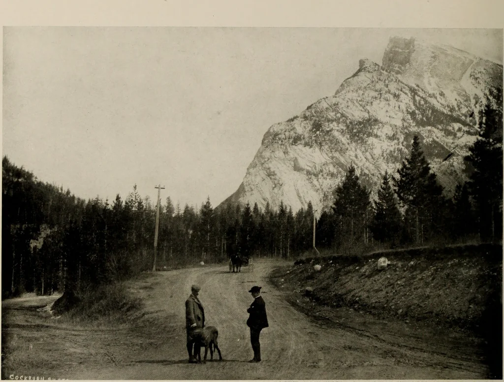 An illustration from Souvenir views of Alberta : the land of sunshine, 1906, leaf 37