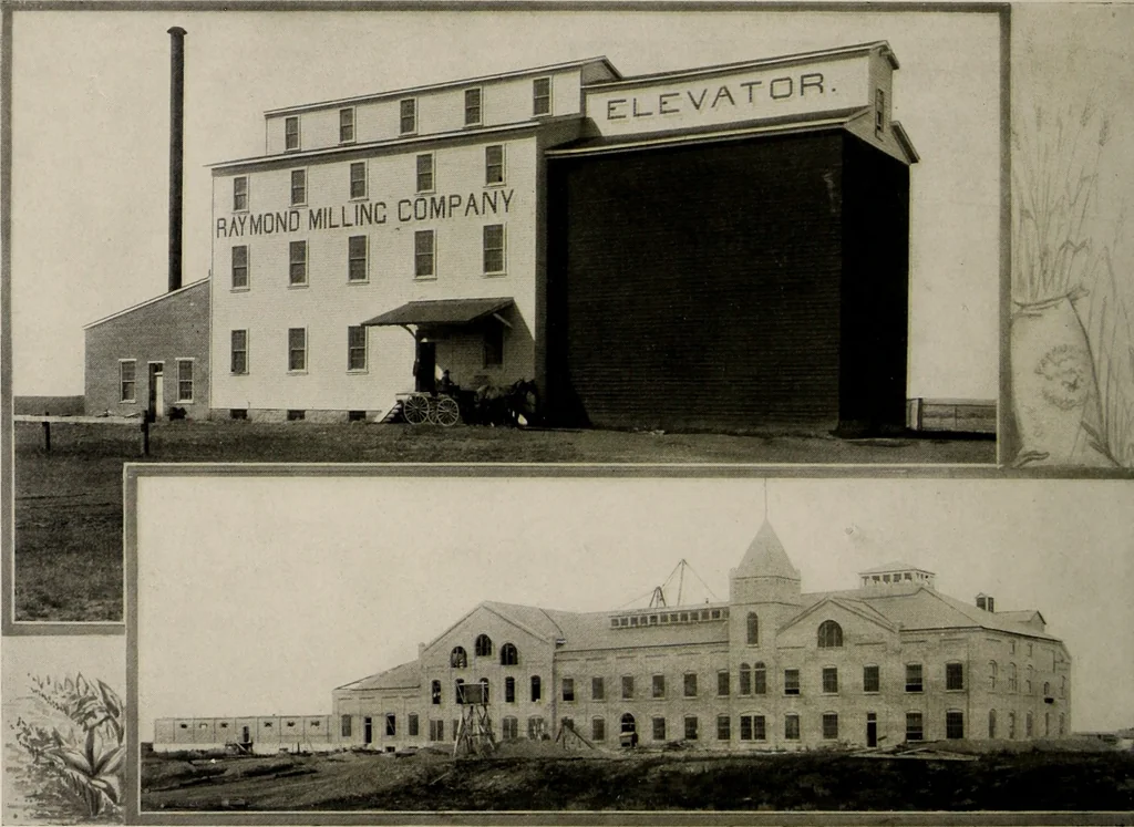 An illustration from Souvenir views of Alberta : the land of sunshine, 1906, leaf 5