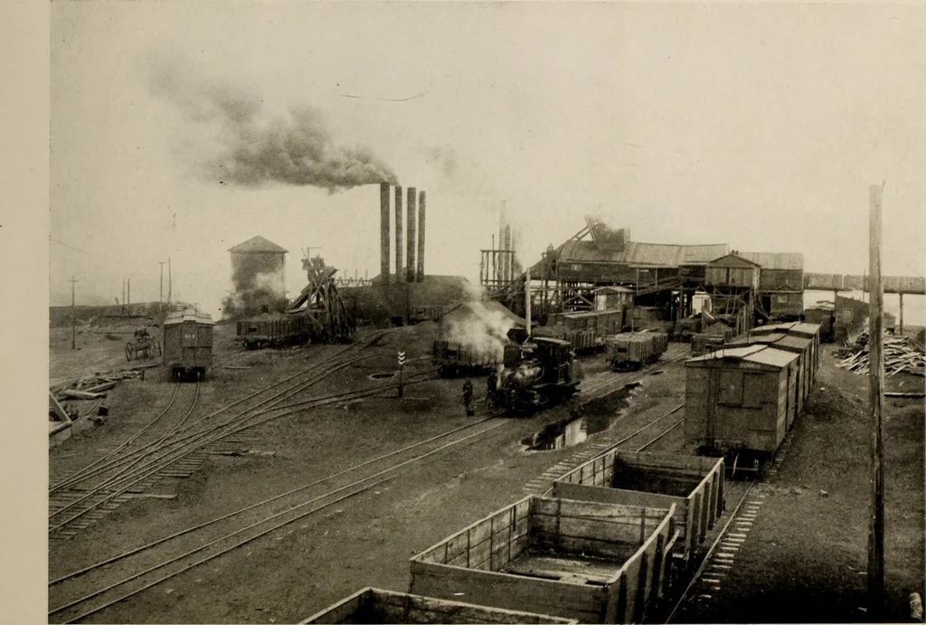 An illustration from Souvenir views of Alberta : the land of sunshine, 1906, leaf 8