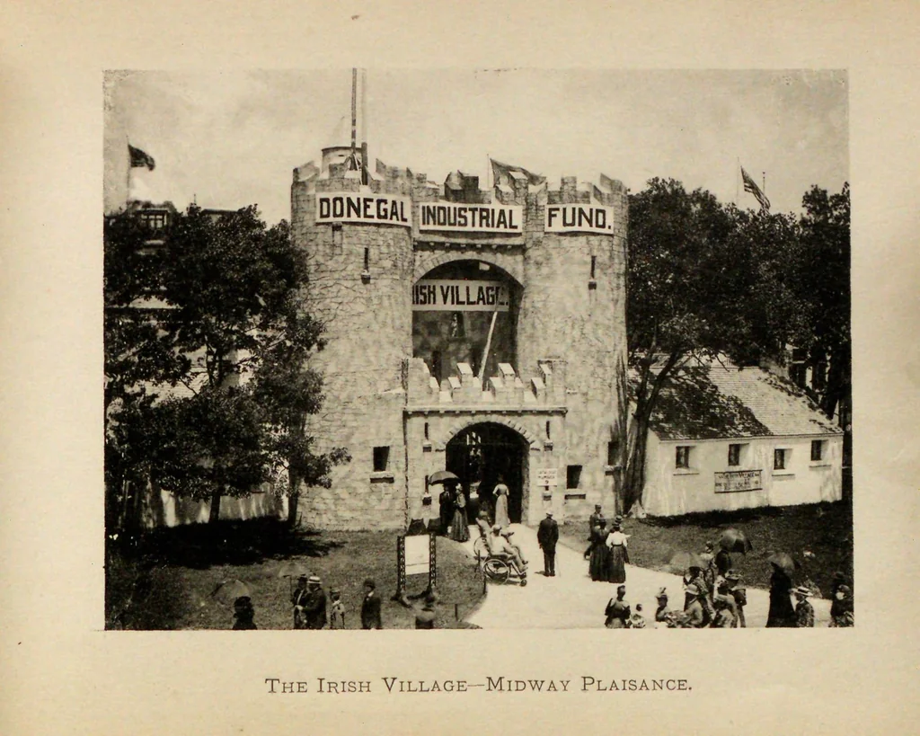 An illustration from Souvenir of the World's Columbian Exposition, 1893, leaf 77