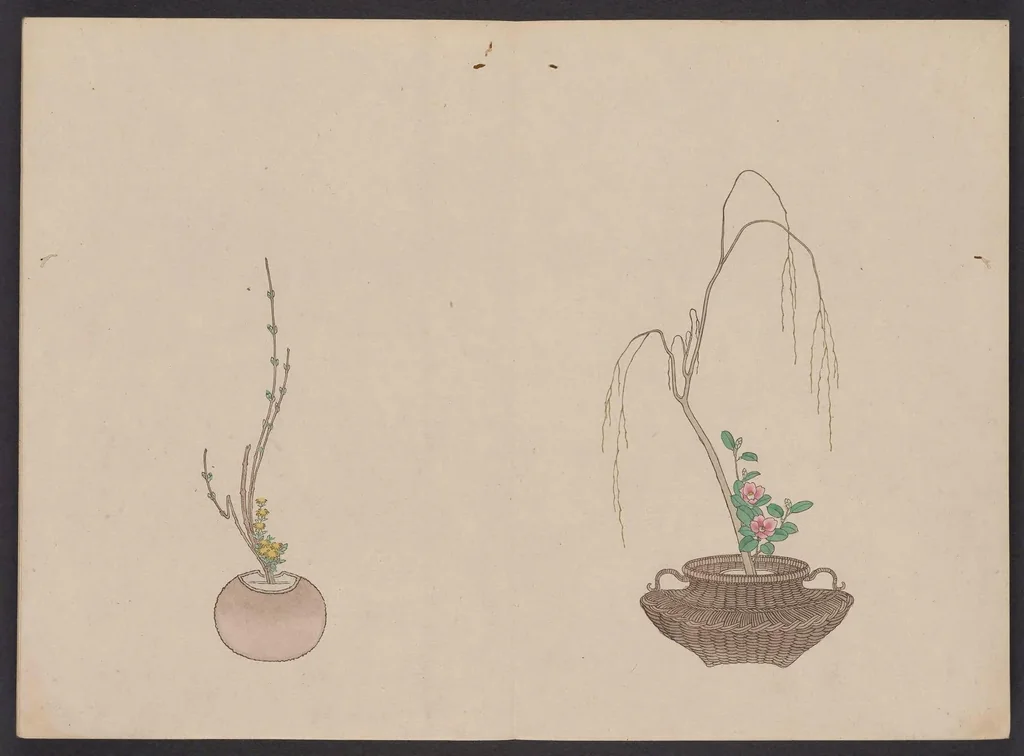 An illustration from Sōka hyakki, 1820, leaf 28