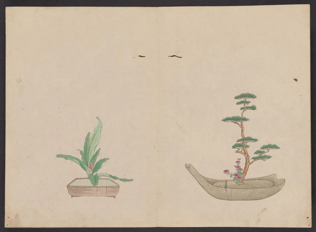 An illustration from Sōka hyakki, 1820, leaf 4