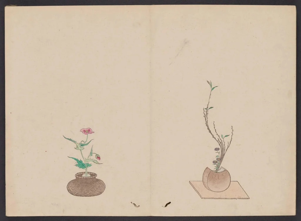 An illustration from Sōka hyakki, 1820, leaf 21