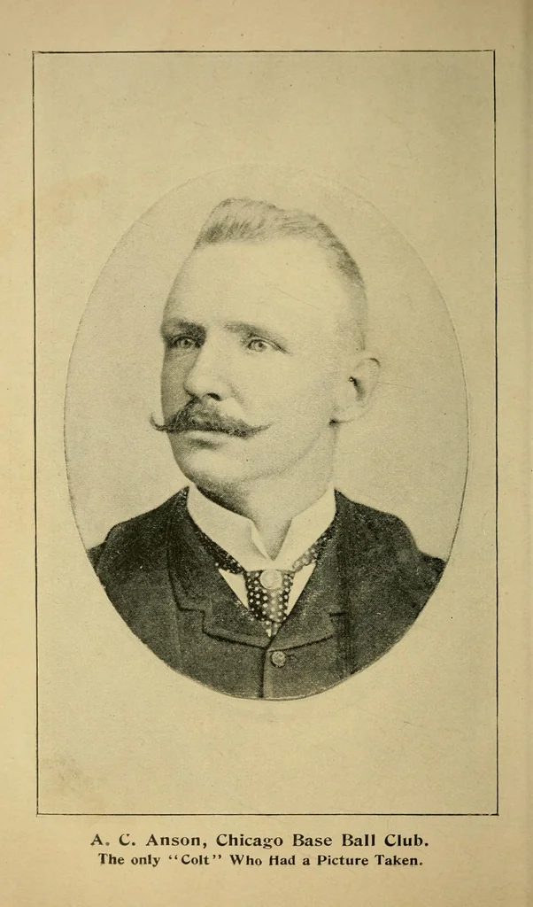 An illustration from Spalding's base ball guide, and official league book for ... : a complete hand book of the national game of base ball .., 1877, leaf 76
