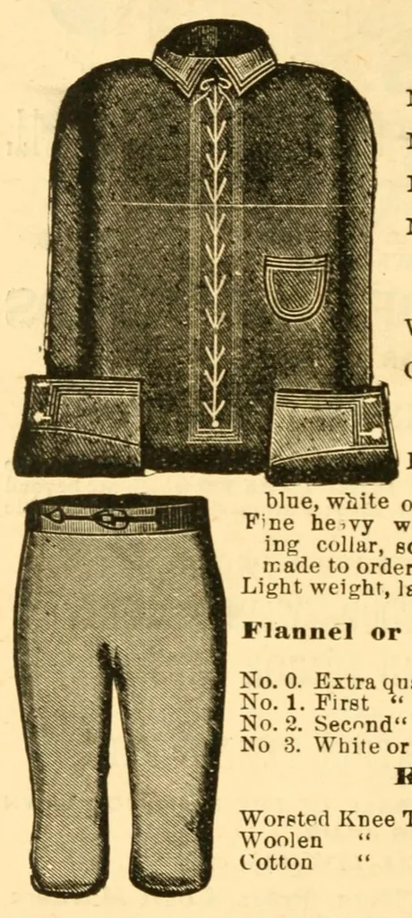 An illustration from Spalding's hand book of sporting rules and training, containing full and authentic codes of rules governing all popular games and sports, 1886, leaf 82