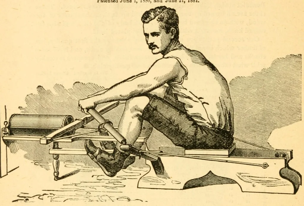 An illustration from Spalding's hand book of sporting rules and training, containing full and authentic codes of rules governing all popular games and sports, 1886, leaf 86
