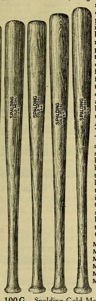 An illustration from Spalding's official base ball record, 1907, leaf 371