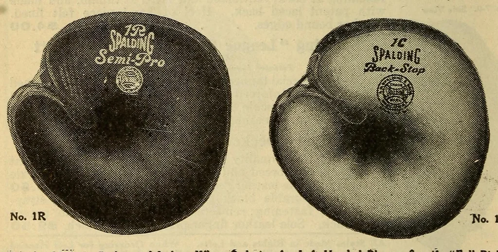 An illustration from Spalding's official base ball record, 1907, leaf 376