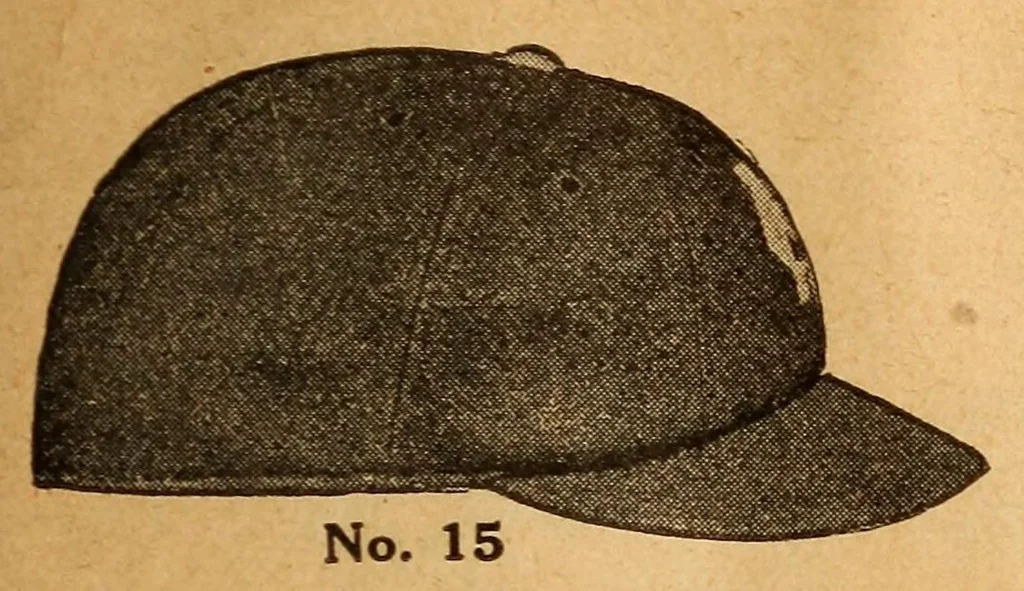 An illustration from Spalding's official base ball record, 1907, leaf 585