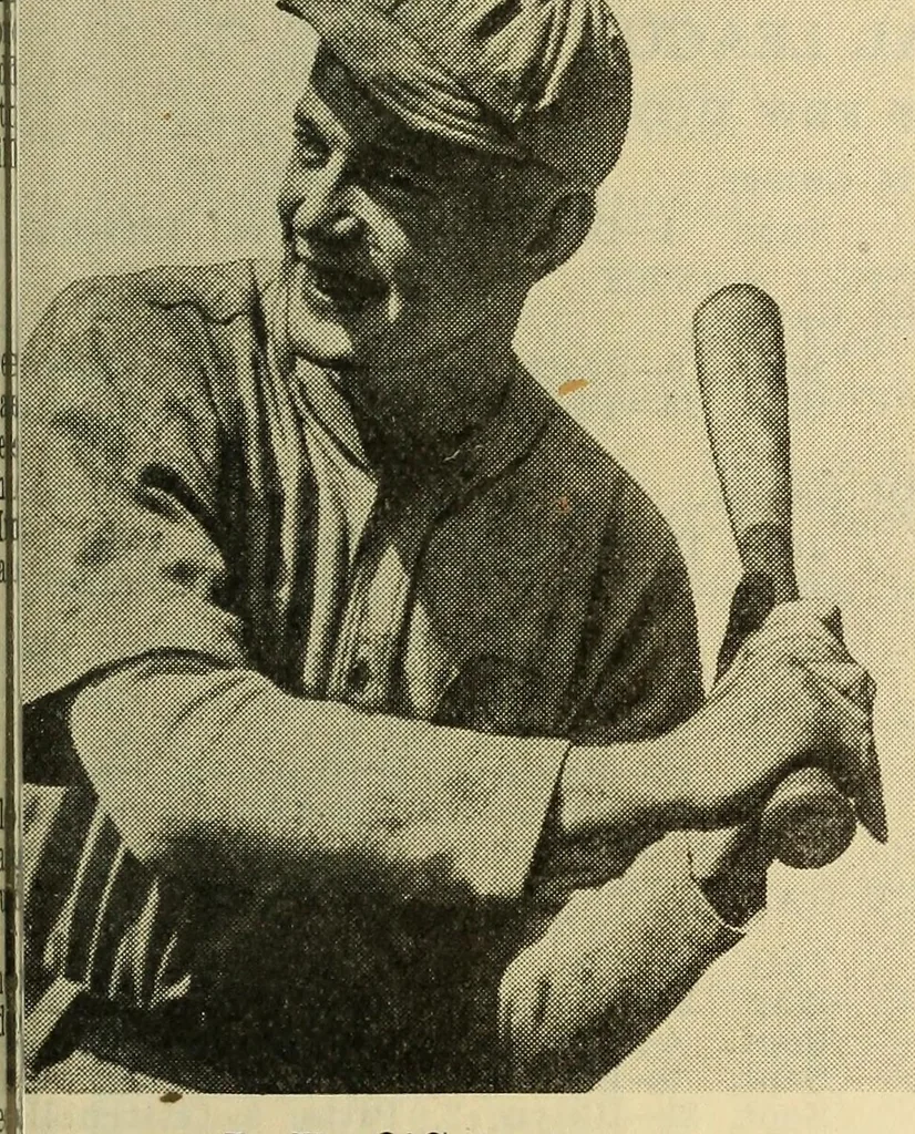 An illustration from Spalding's official base ball record, 1907, leaf 463