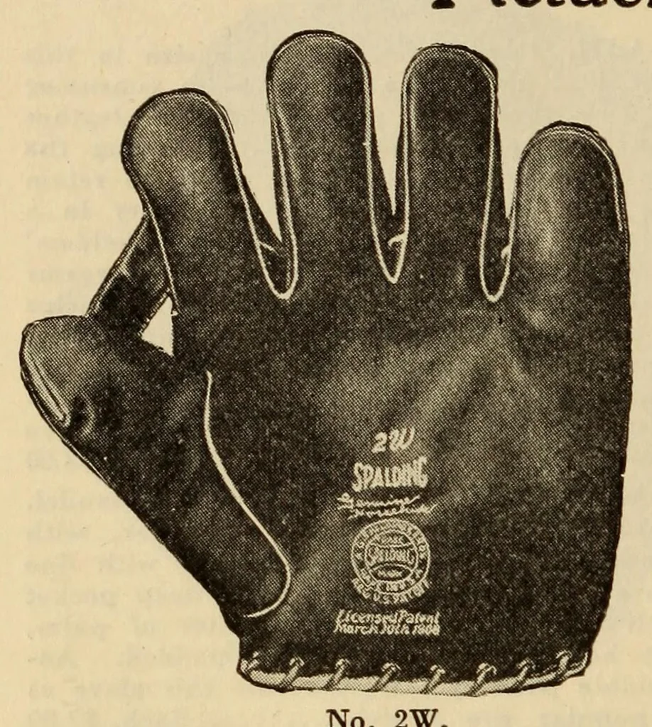 An illustration from Spalding's official base ball record, 1907, leaf 696