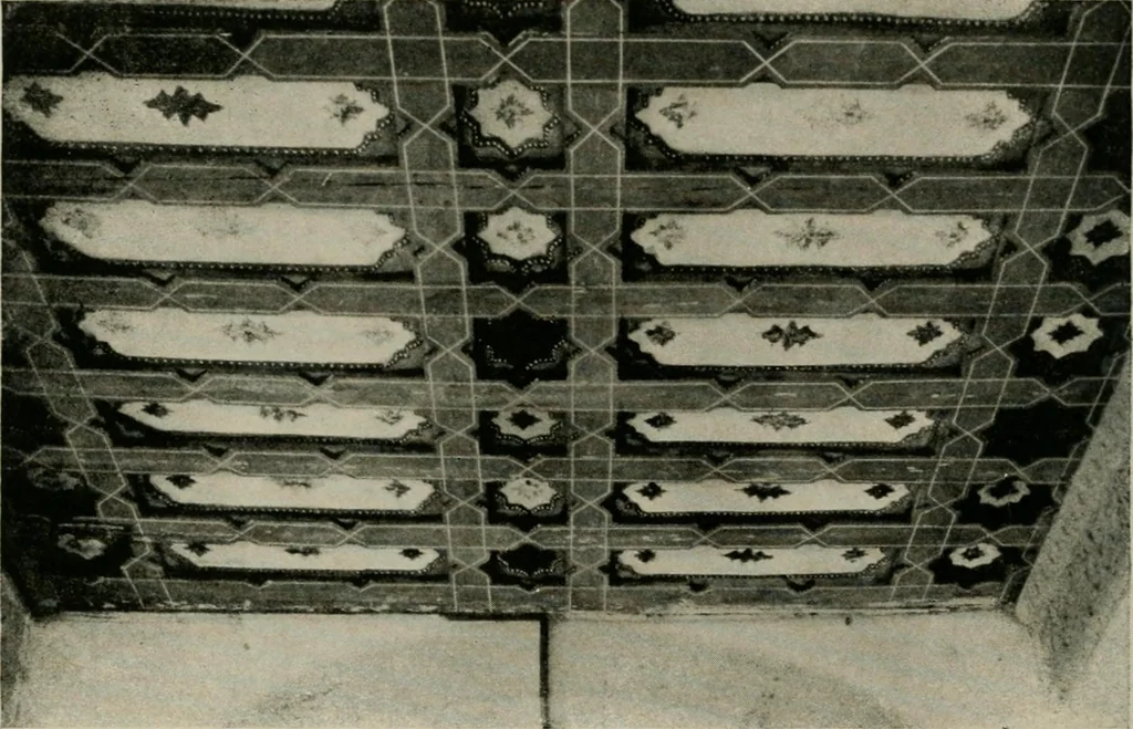 An illustration from Spanish architecture of the sixteenth century; general view of the plateresque and Herrera styles, 1917, leaf 169