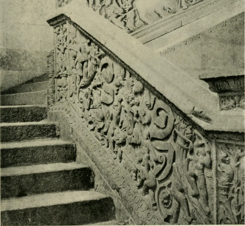 An illustration from Spanish architecture of the sixteenth century; general view of the plateresque and Herrera styles, 1917, leaf 170
