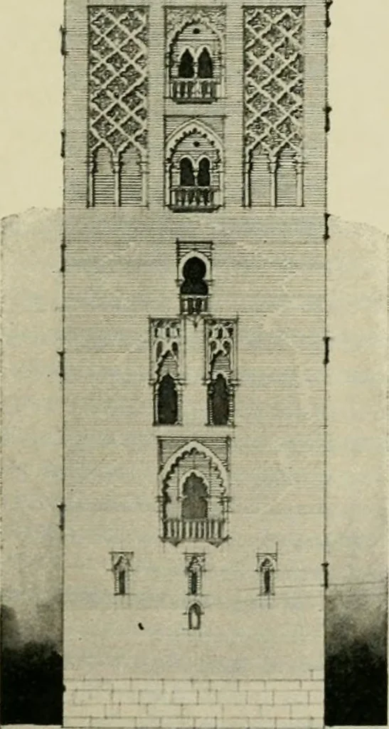 An illustration from Spanish architecture of the sixteenth century; general view of the plateresque and Herrera styles, 1917, leaf 258