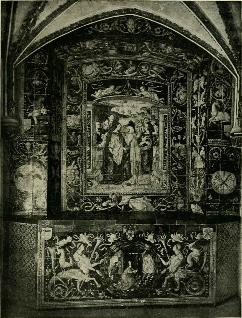 An illustration from Spanish architecture of the sixteenth century; general view of the plateresque and Herrera styles, 1917, leaf 270