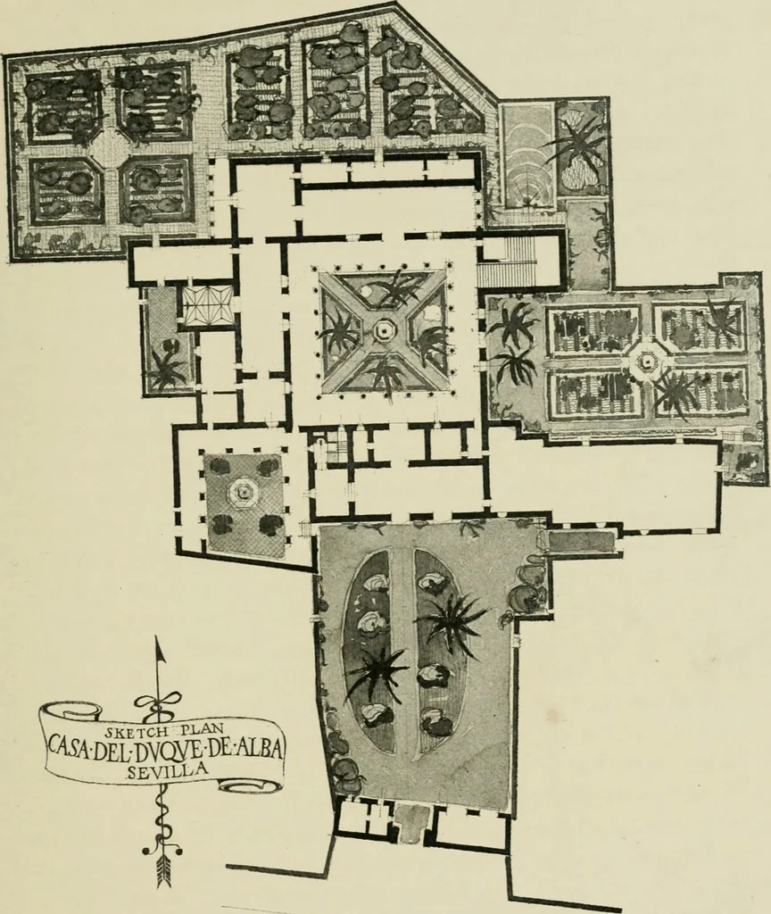 An illustration from Spanish architecture of the sixteenth century; general view of the plateresque and Herrera styles, 1917, leaf 280