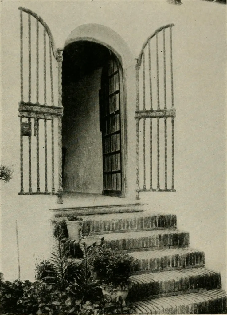 An illustration from Spanish architecture of the sixteenth century; general view of the plateresque and Herrera styles, 1917, leaf 291
