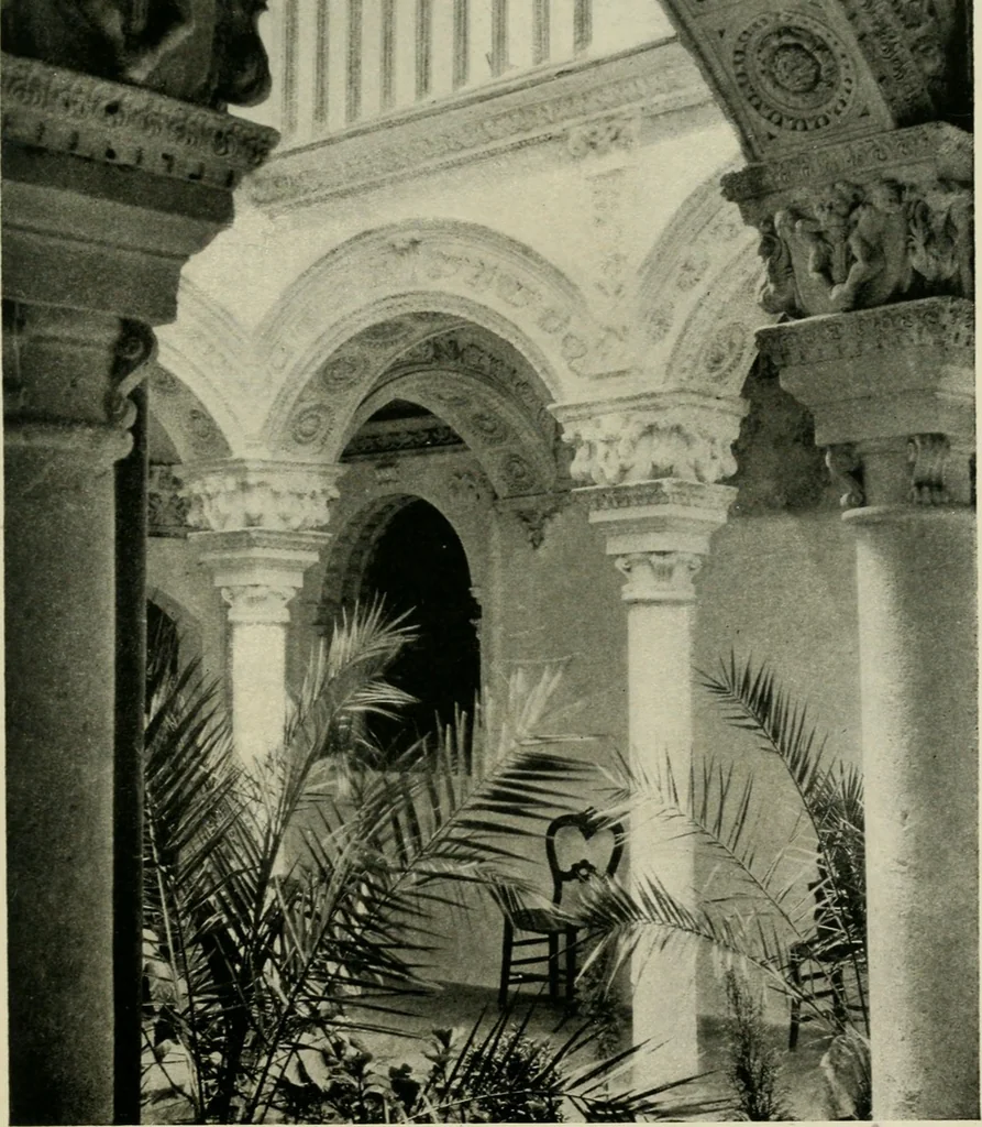 An illustration from Spanish architecture of the sixteenth century; general view of the plateresque and Herrera styles, 1917, leaf 292