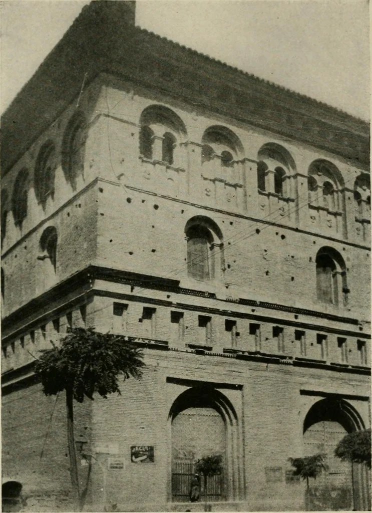 An illustration from Spanish architecture of the sixteenth century; general view of the plateresque and Herrera styles, 1917, leaf 375