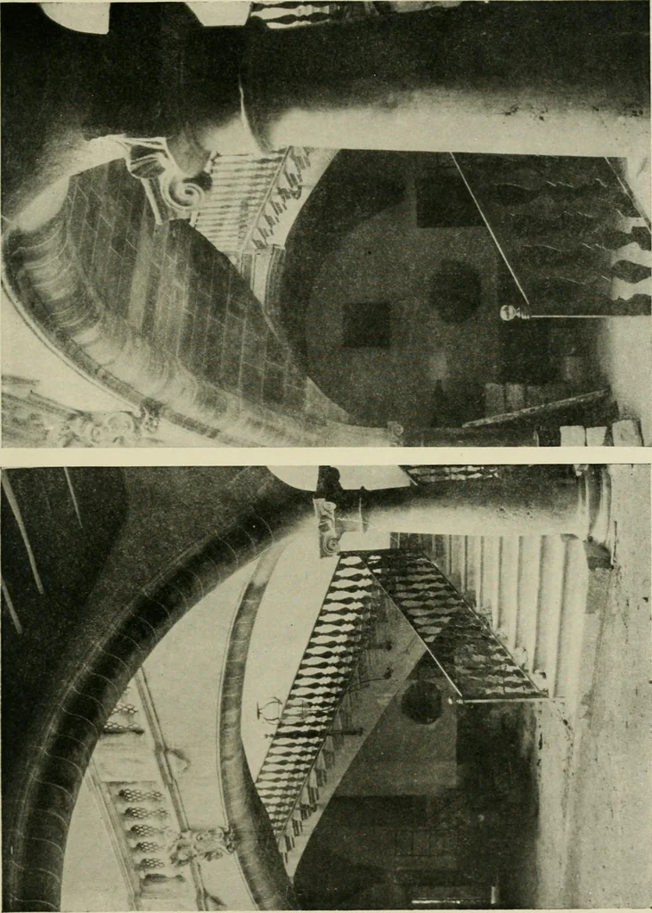 An illustration from Spanish architecture of the sixteenth century; general view of the plateresque and Herrera styles, 1917, leaf 402