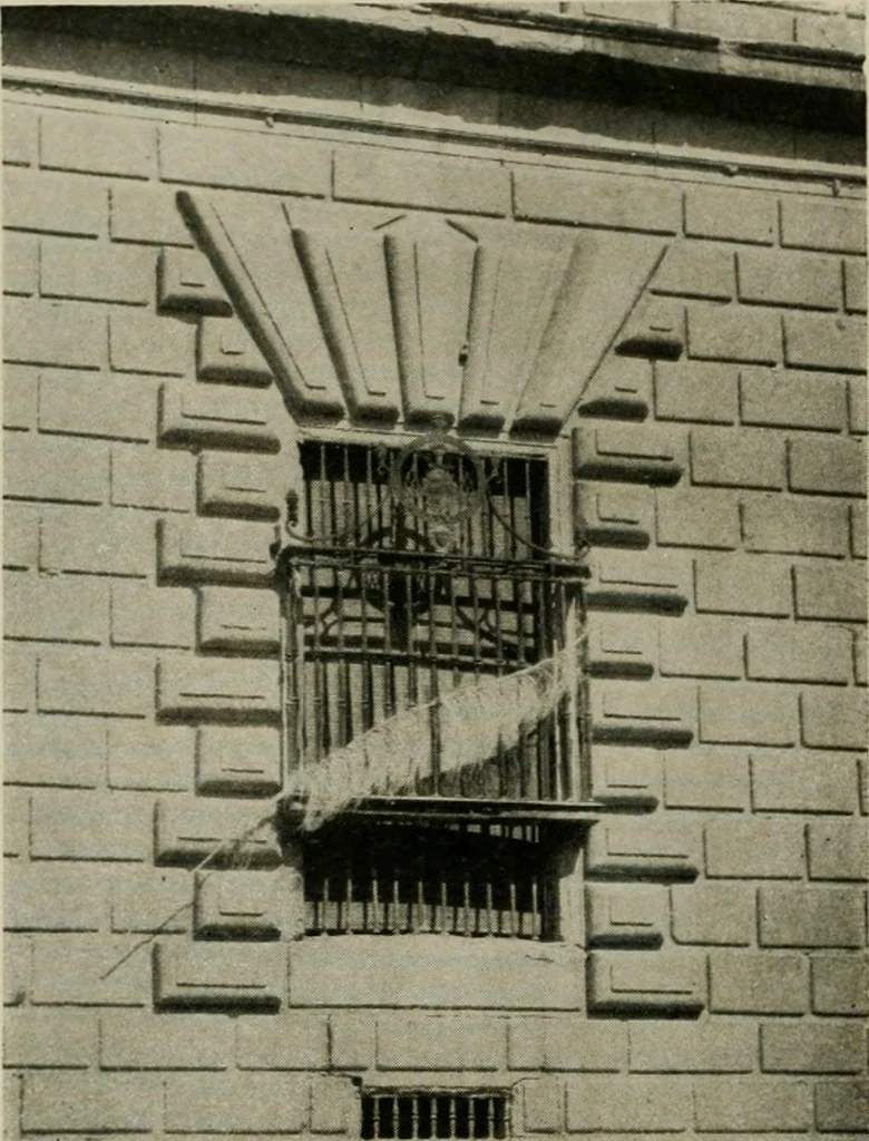 An illustration from Spanish architecture of the sixteenth century; general view of the plateresque and Herrera styles, 1917, leaf 427