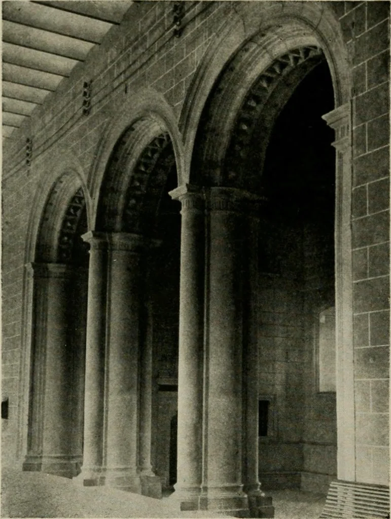 An illustration from Spanish architecture of the sixteenth century; general view of the plateresque and Herrera styles, 1917, leaf 431