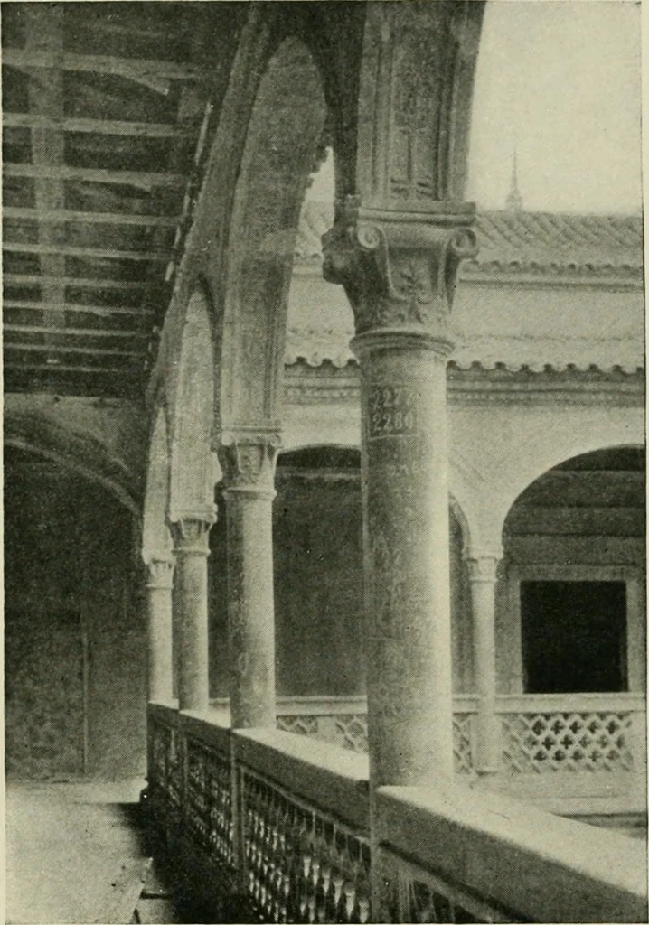 An illustration from Spanish architecture of the sixteenth century; general view of the plateresque and Herrera styles, 1917, leaf 50
