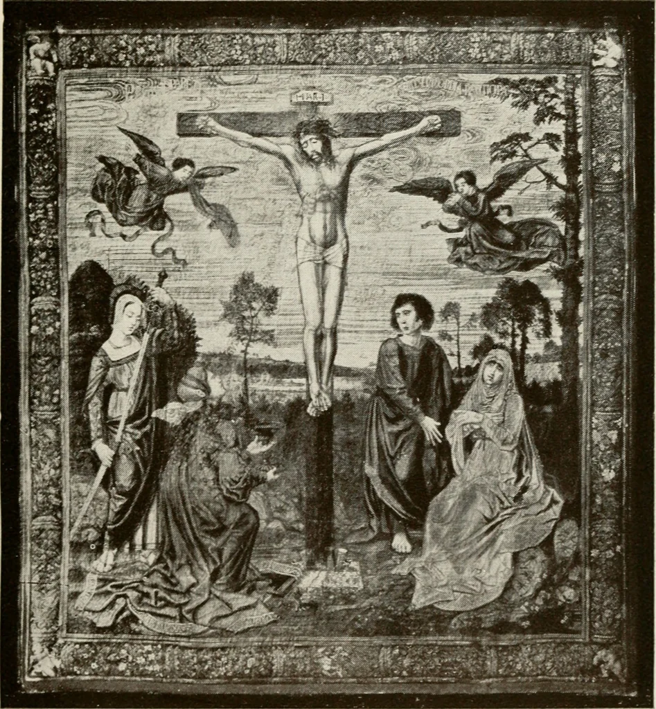 An illustration from The Spanish royal tapastries, 1921, leaf 108