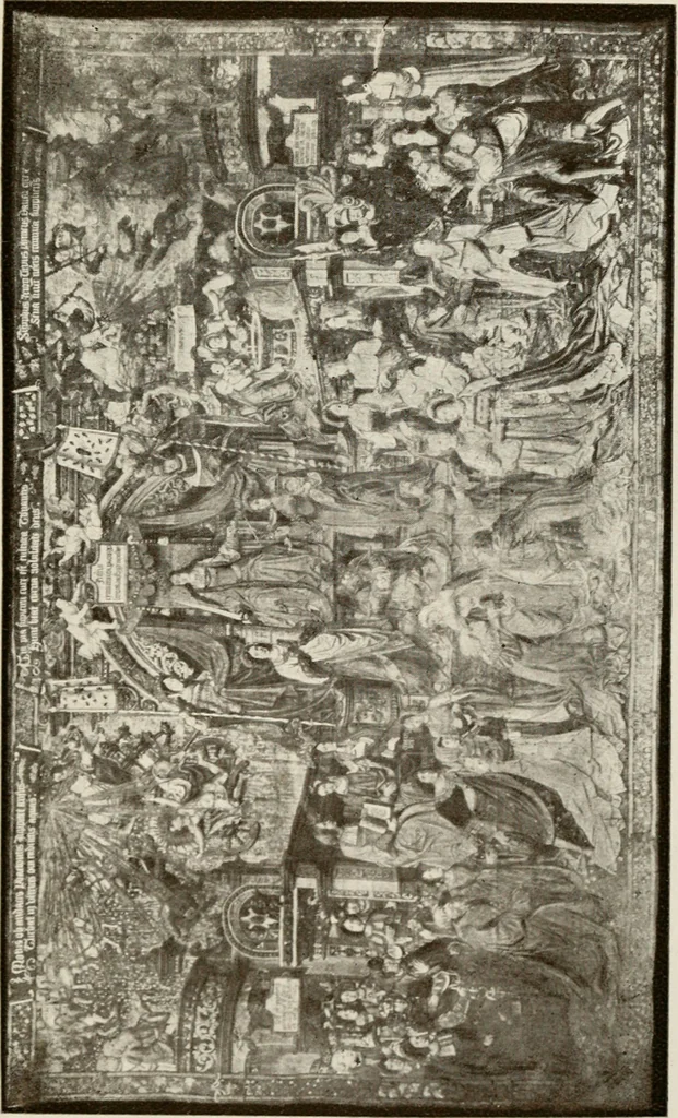 An illustration from The Spanish royal tapastries, 1921, leaf 110