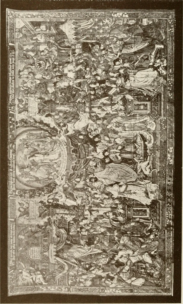An illustration from The Spanish royal tapastries, 1921, leaf 113