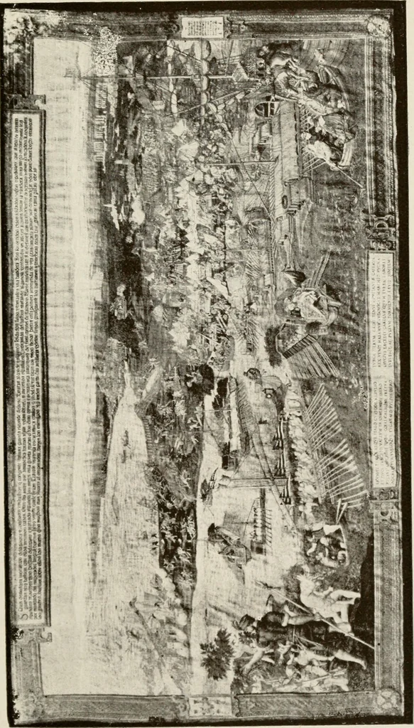 An illustration from The Spanish royal tapastries, 1921, leaf 132