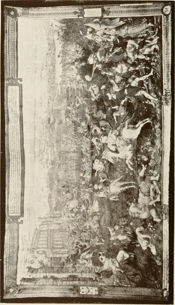 An illustration from The Spanish royal tapastries, 1921, leaf 133