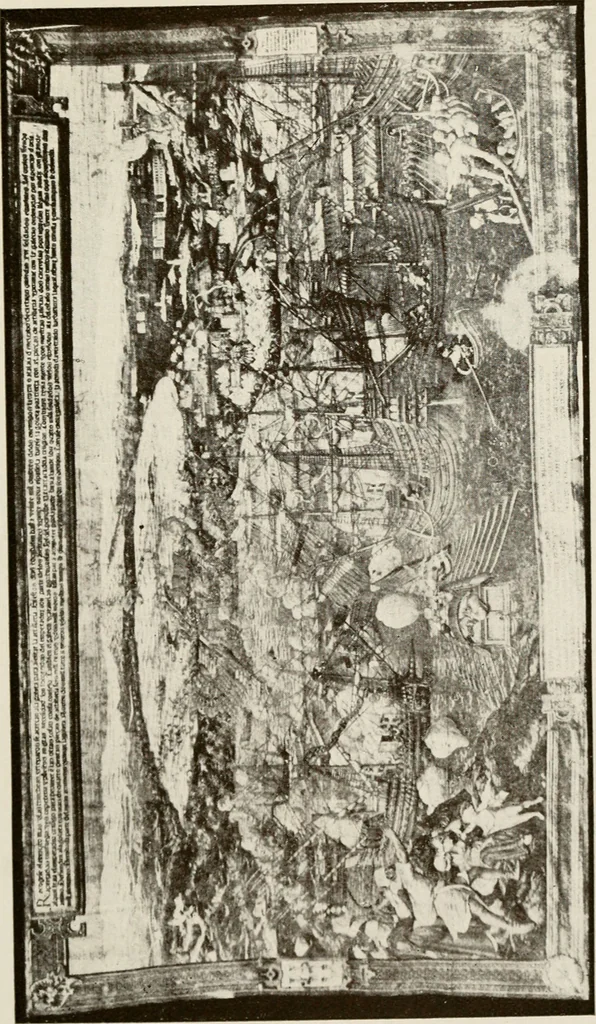 An illustration from The Spanish royal tapastries, 1921, leaf 134